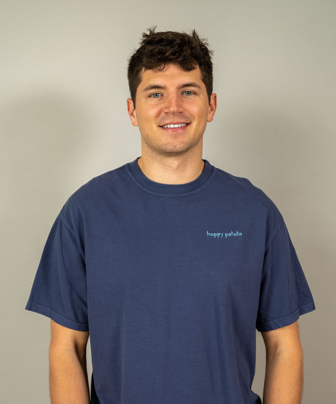 Logo T-Shirt Washed Navy