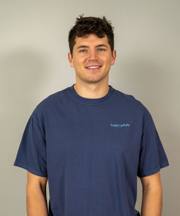 Logo T-Shirt Washed Navy