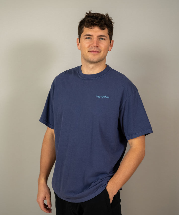 Logo T-Shirt Washed Navy