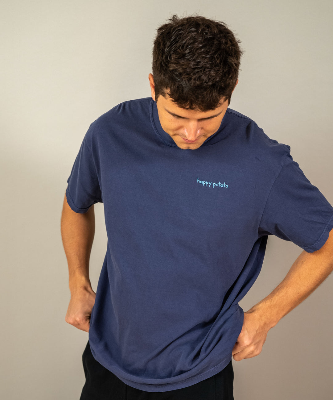 Logo T-Shirt Washed Navy