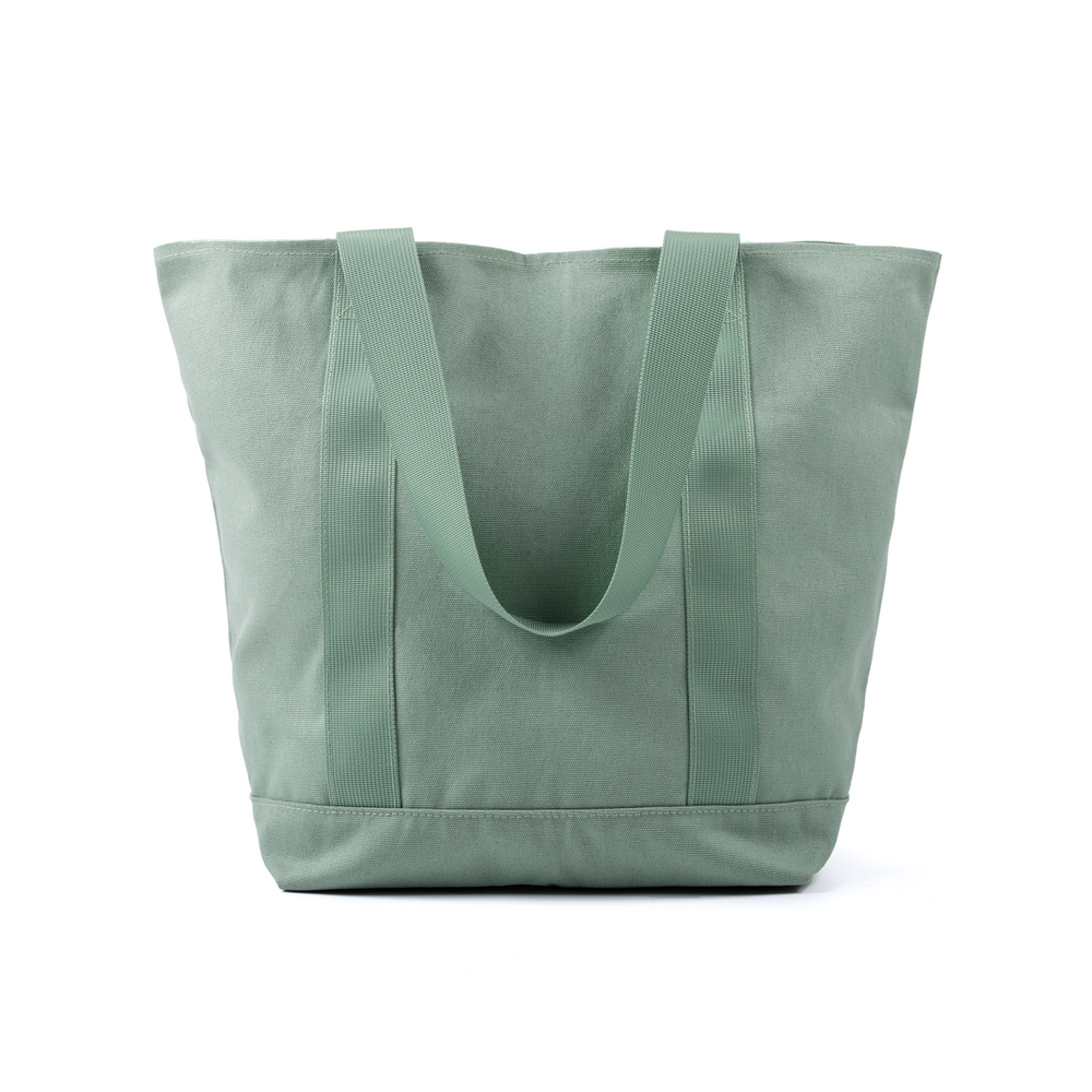 Green Tote Bag Back